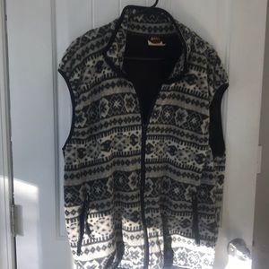 REI vintage fleece vest